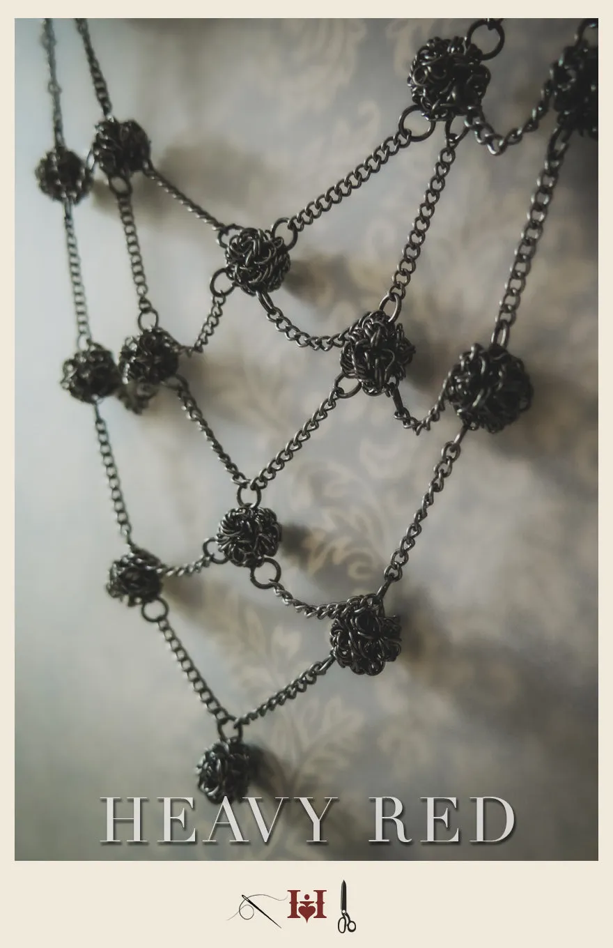 Abstruse Web Necklace
