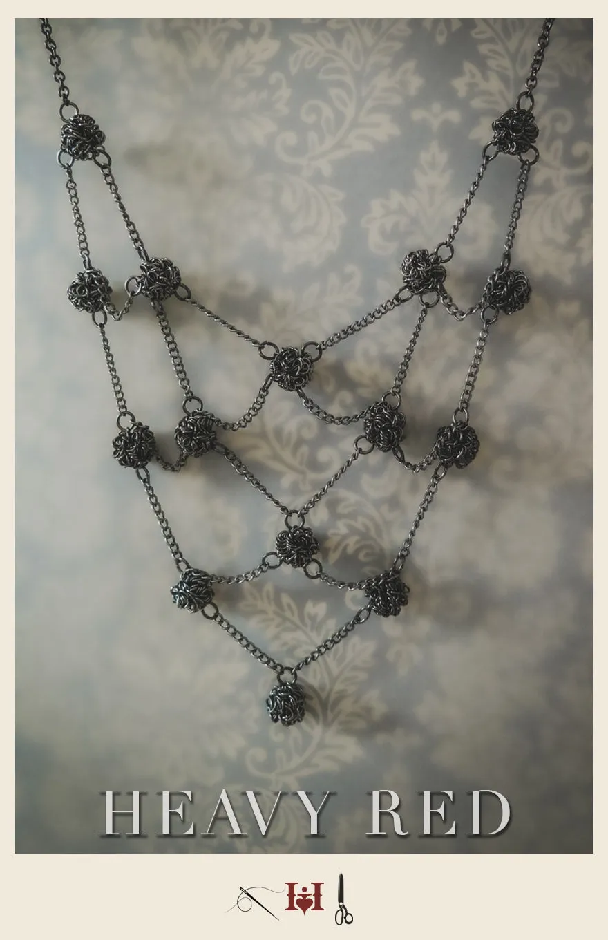 Abstruse Web Necklace
