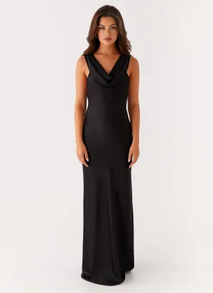 Arya Maxi Dress - Black