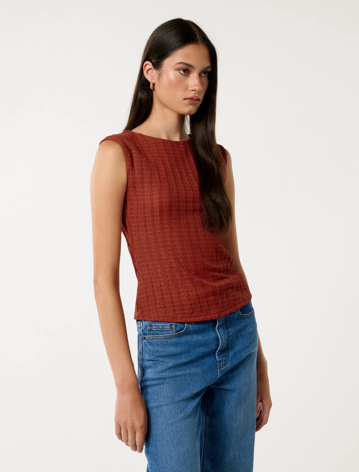 Carson Textured Top