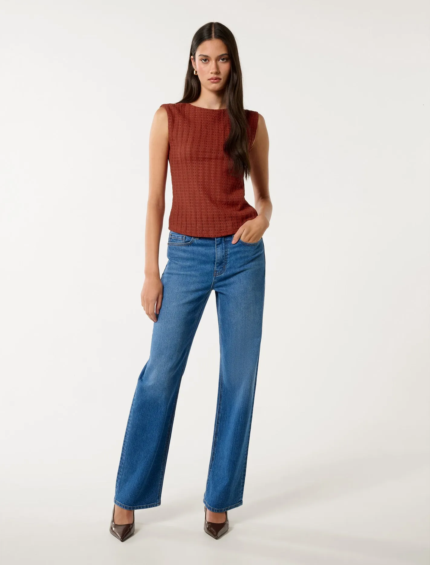 Carson Textured Top