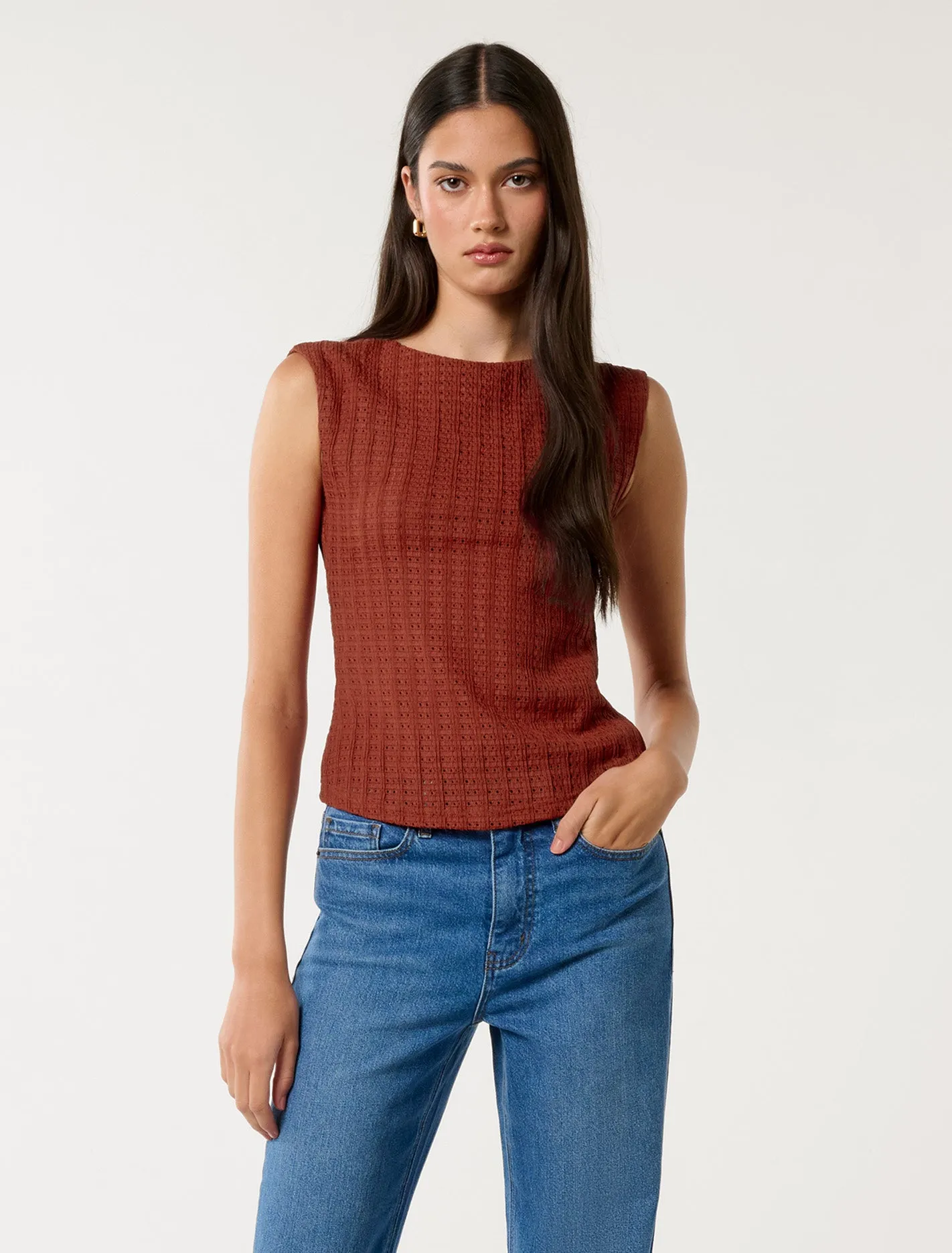 Carson Textured Top