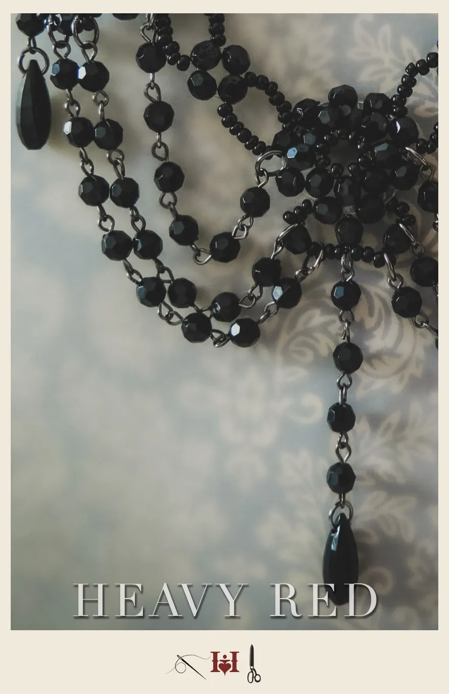 Chandelier Beaded Necklace