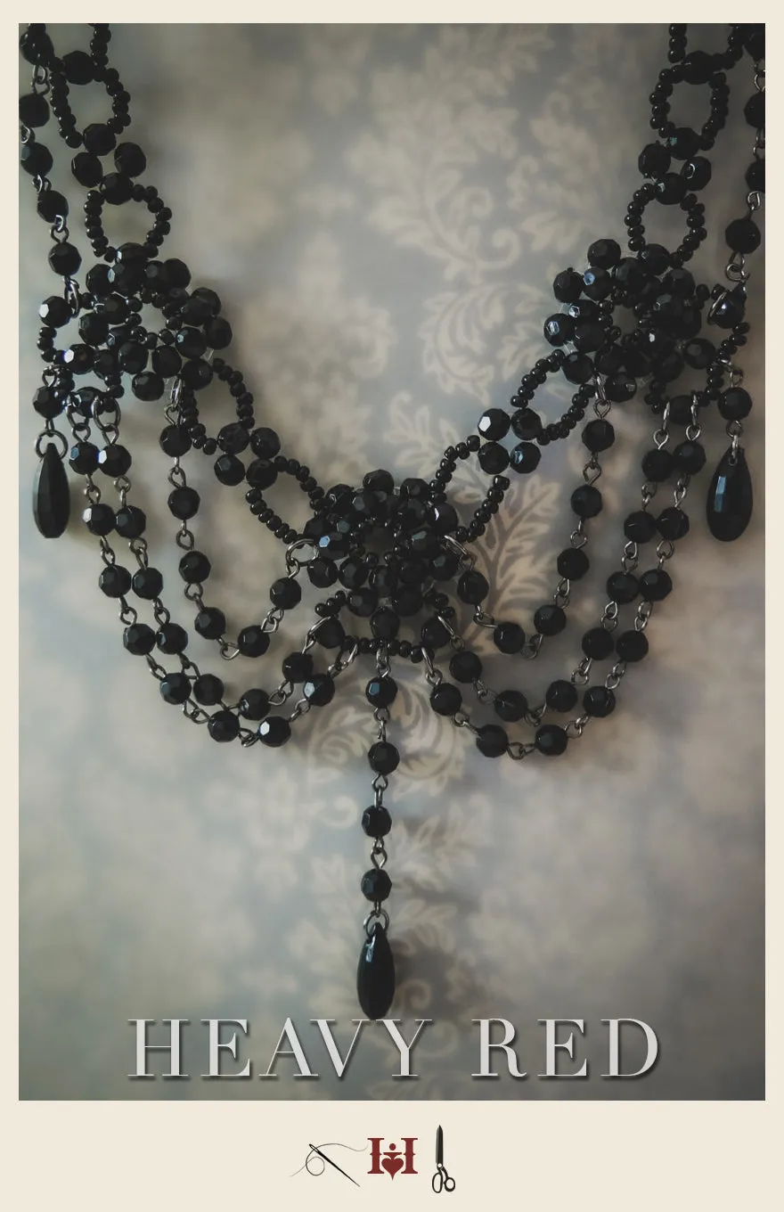Chandelier Beaded Necklace