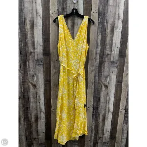 Dress Casual Maxi By A New Day In Yellow, Size: Xxl