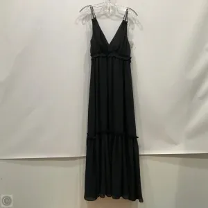 Dress Casual Maxi By Abercrombie And Fitch In Black, Size: L