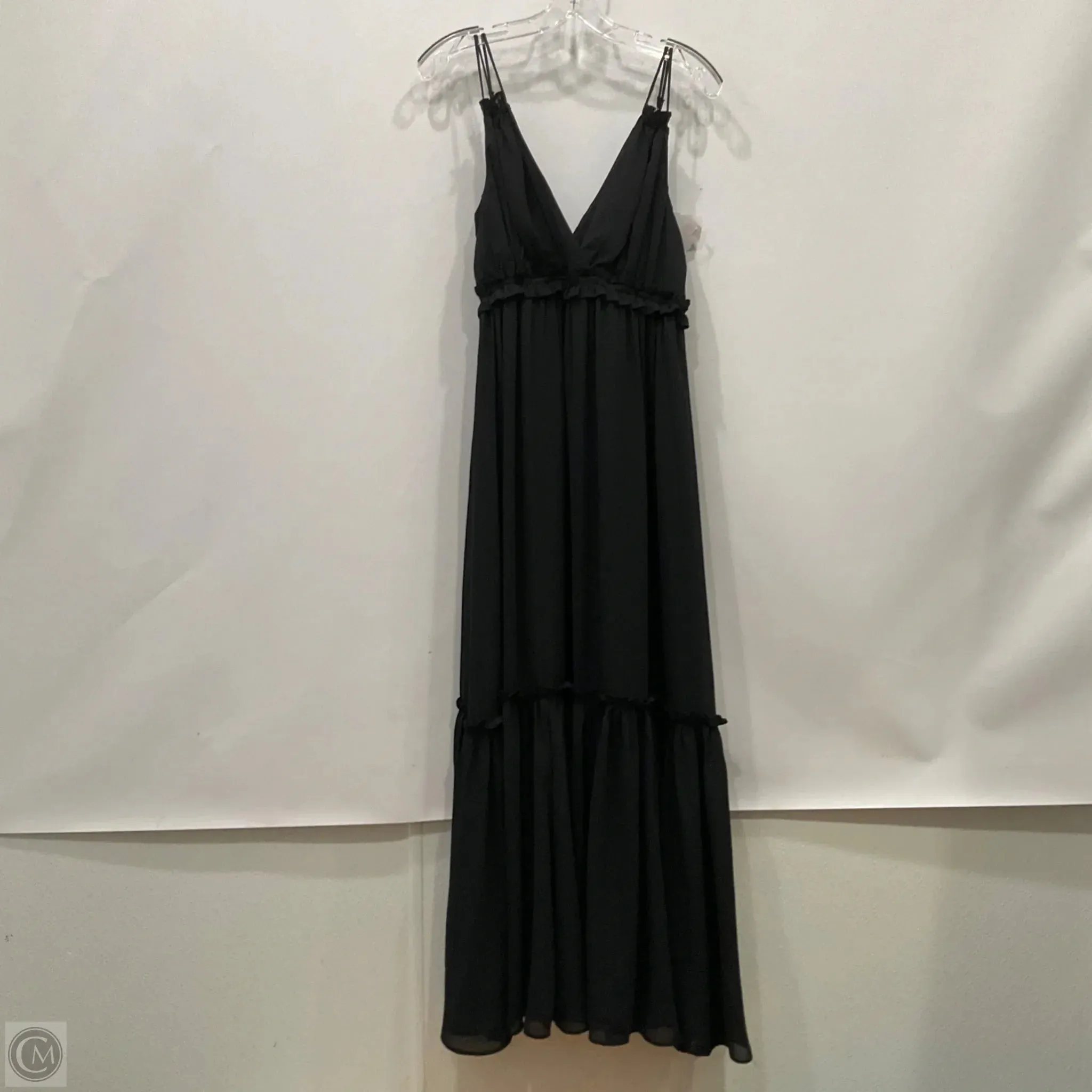 Dress Casual Maxi By Abercrombie And Fitch In Black, Size: L