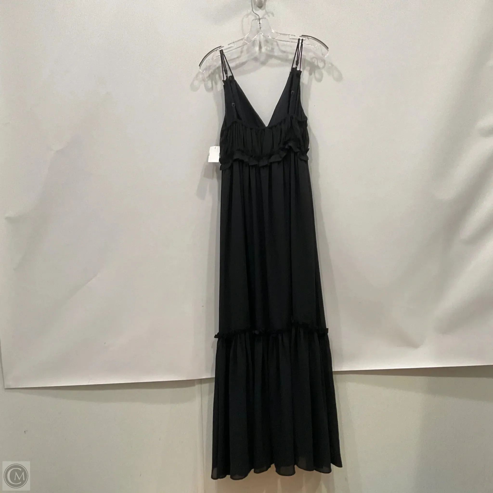Dress Casual Maxi By Abercrombie And Fitch In Black, Size: L