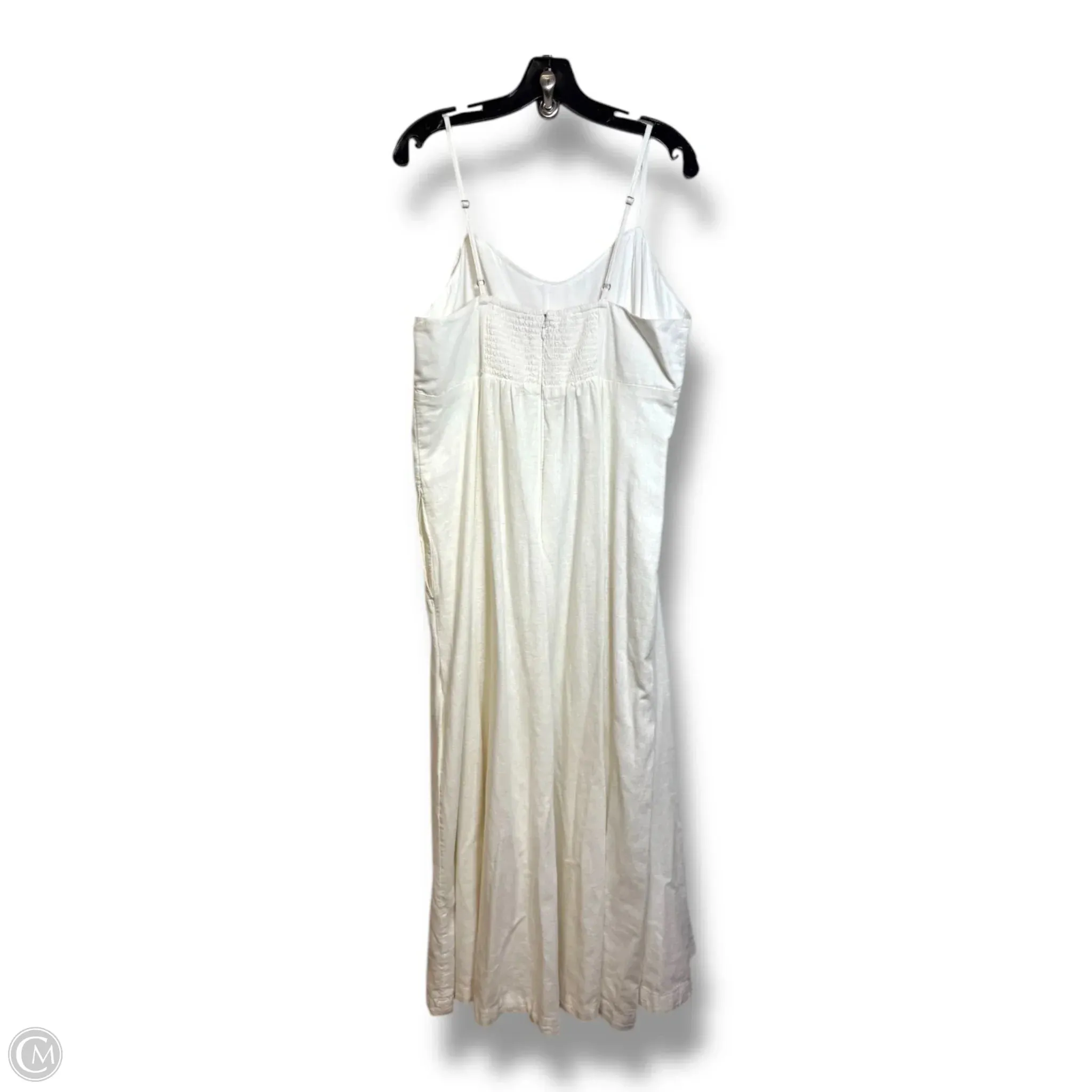 Dress Casual Maxi By Abercrombie And Fitch In White, Size: Xl