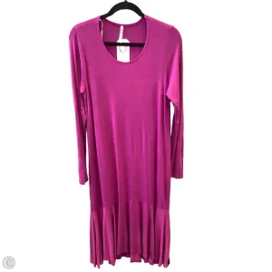 Dress Casual Maxi By Azules In Purple, Size: M