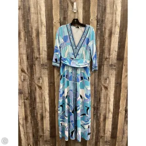 Dress Casual Maxi By Boston Proper In Multi-colored, Size: M
