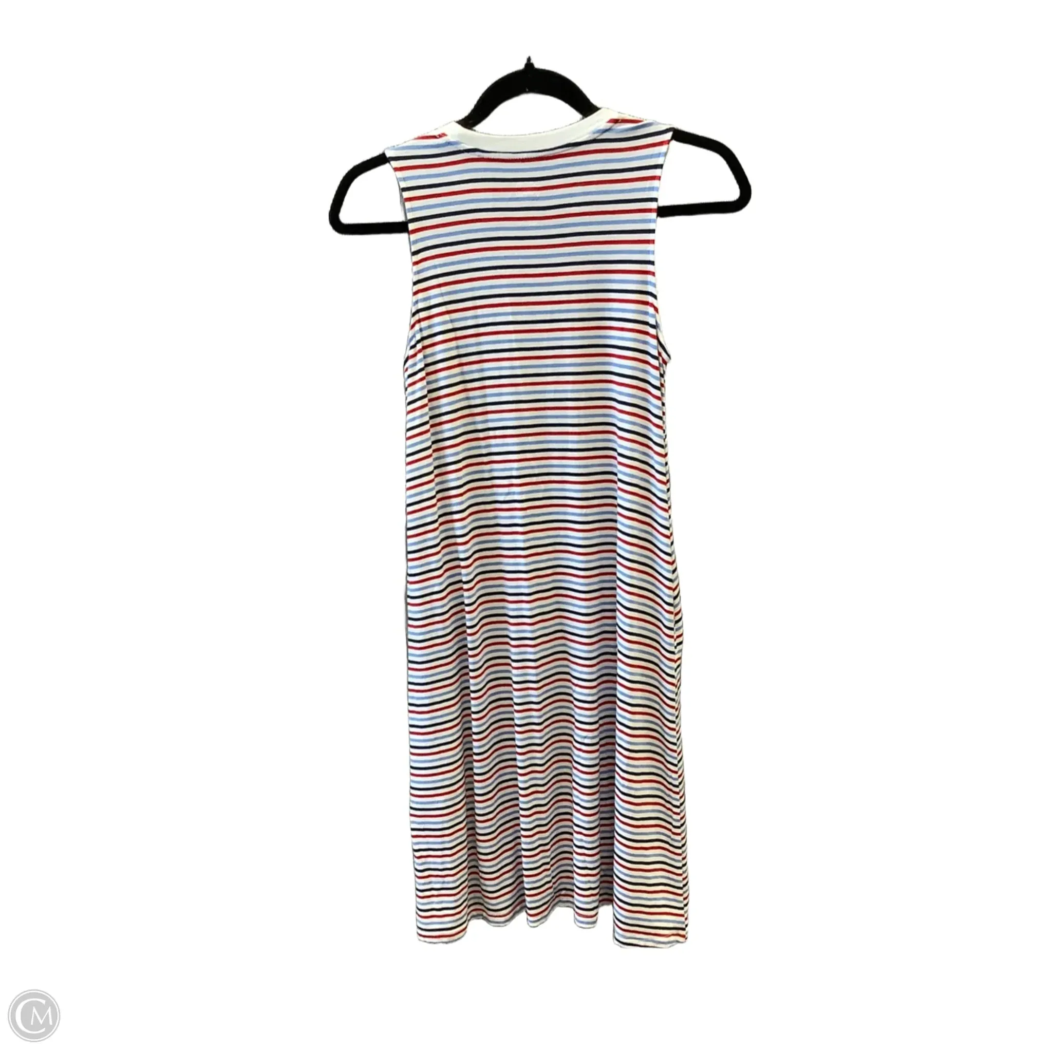 Dress Casual Maxi By Clothes Mentor In Blue & Red & White, Size: Xl