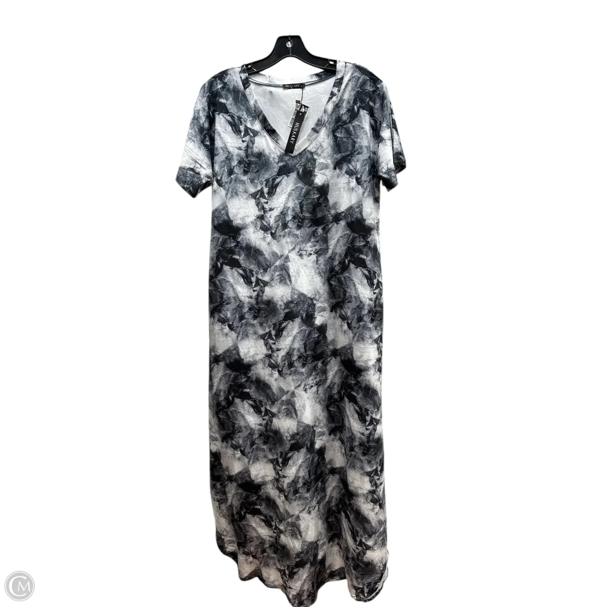 Dress Casual Maxi By Clothes Mentor In Grey, Size: M