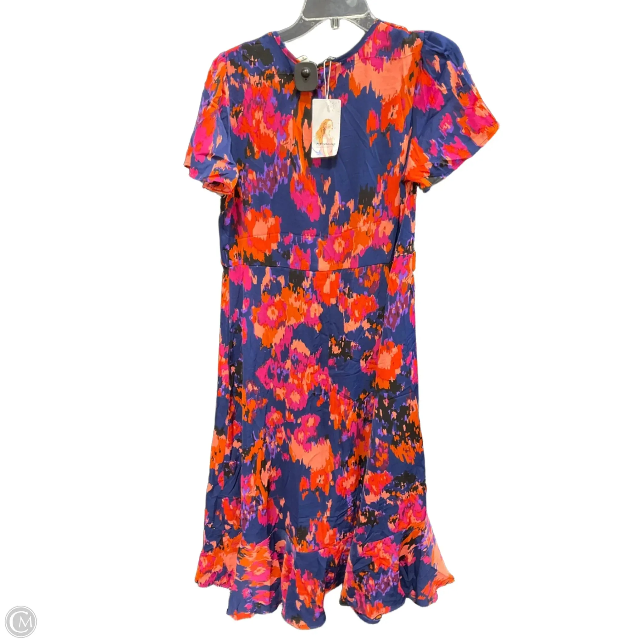 Dress Casual Maxi By Clothes Mentor In Multi-colored, Size: M