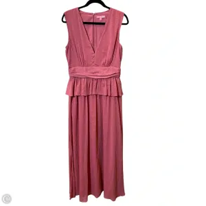 Dress Casual Maxi By Clothes Mentor In Pink, Size: M