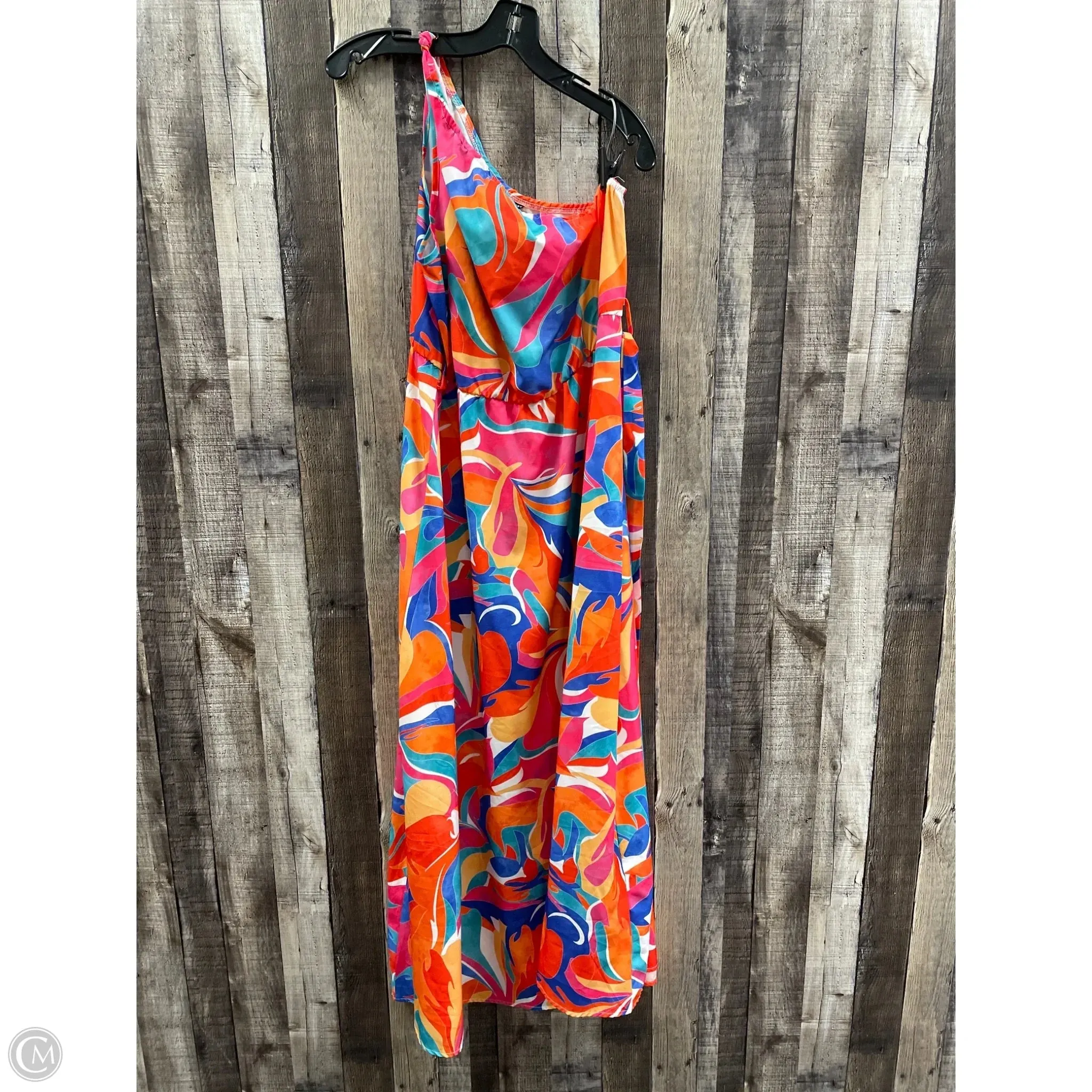 Dress Casual Maxi By Cme In Multi-colored, Size: Xl