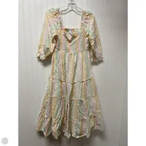 Dress Casual Maxi By Crown And Ivy In Striped Pattern, Size: S
