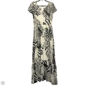 Dress Casual Maxi By Dress The Population In Black & White, Size: M