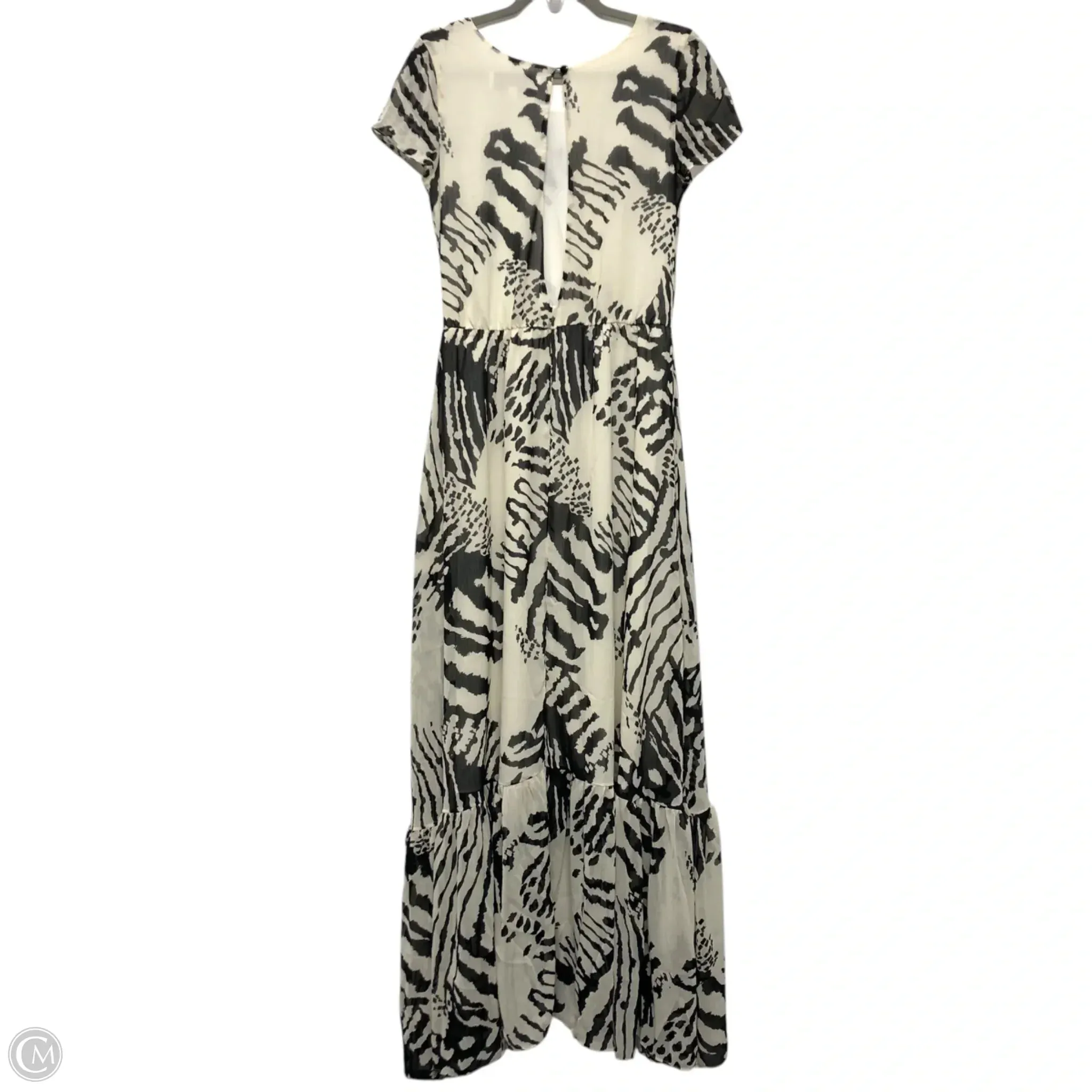 Dress Casual Maxi By Dress The Population In Black & White, Size: M