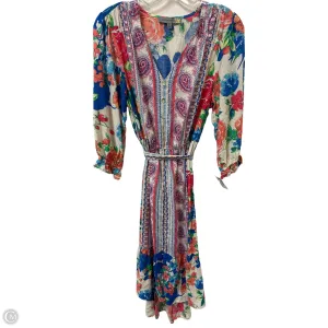 Dress Casual Maxi By Figuero & Flower In Multi-colored, Size: S