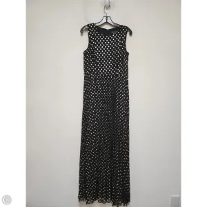 Dress Casual Maxi By Jessica Howard In Polkadot Pattern, Size: M