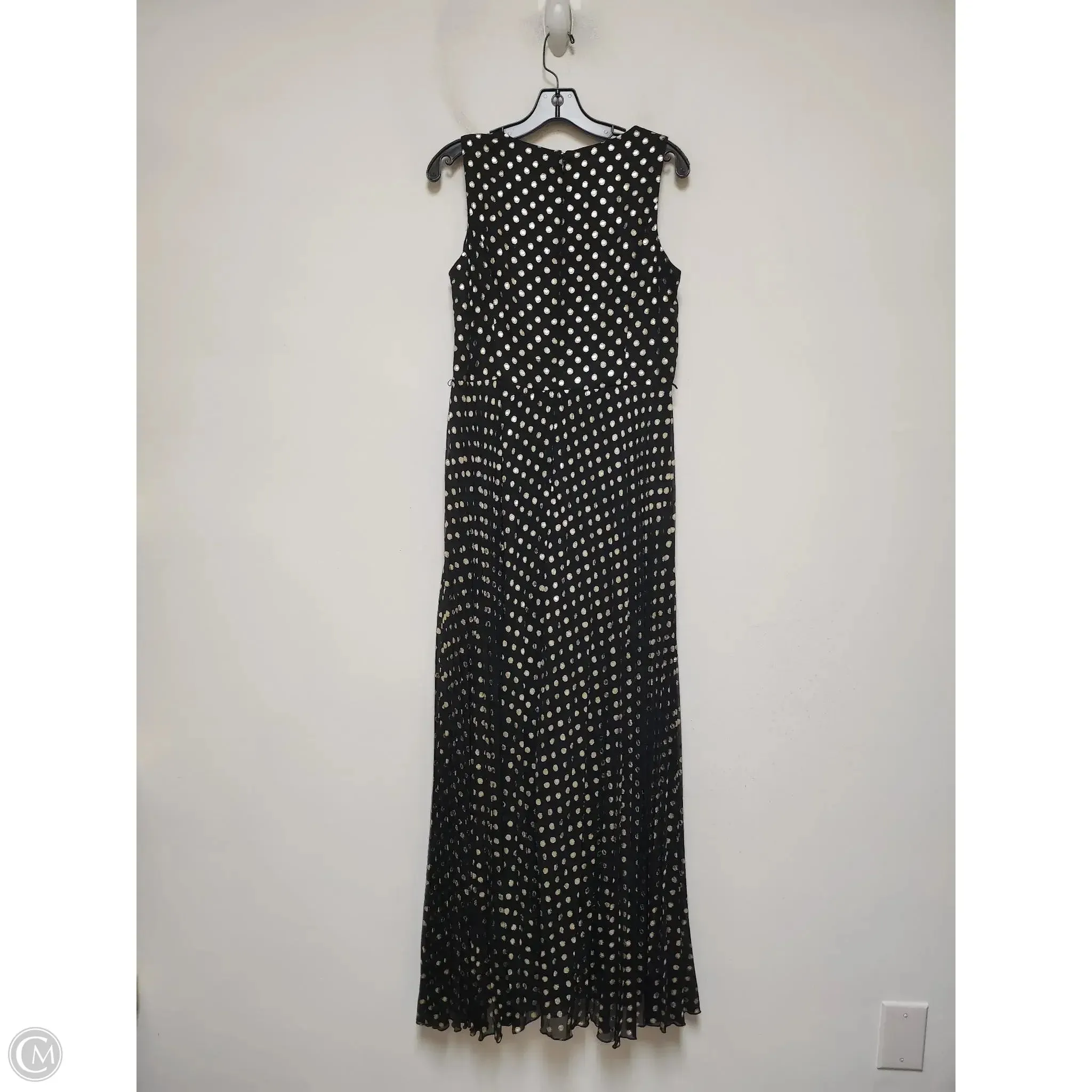 Dress Casual Maxi By Jessica Howard In Polkadot Pattern, Size: M