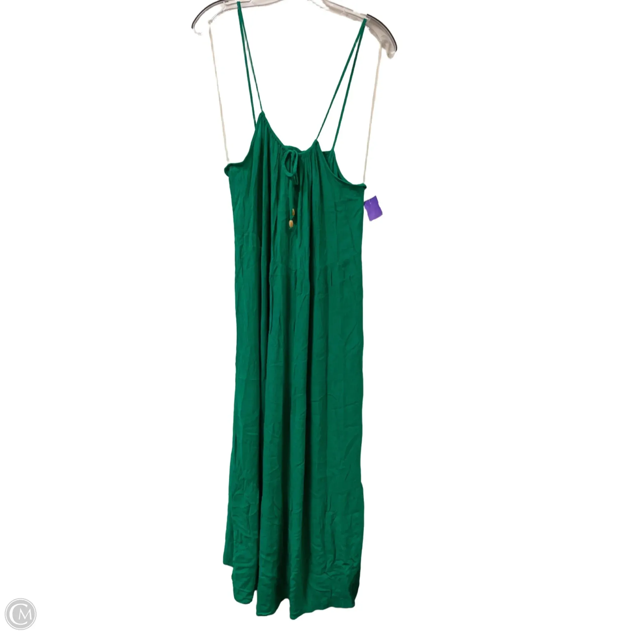 Dress Casual Maxi By Kona Sol In Green, Size: L