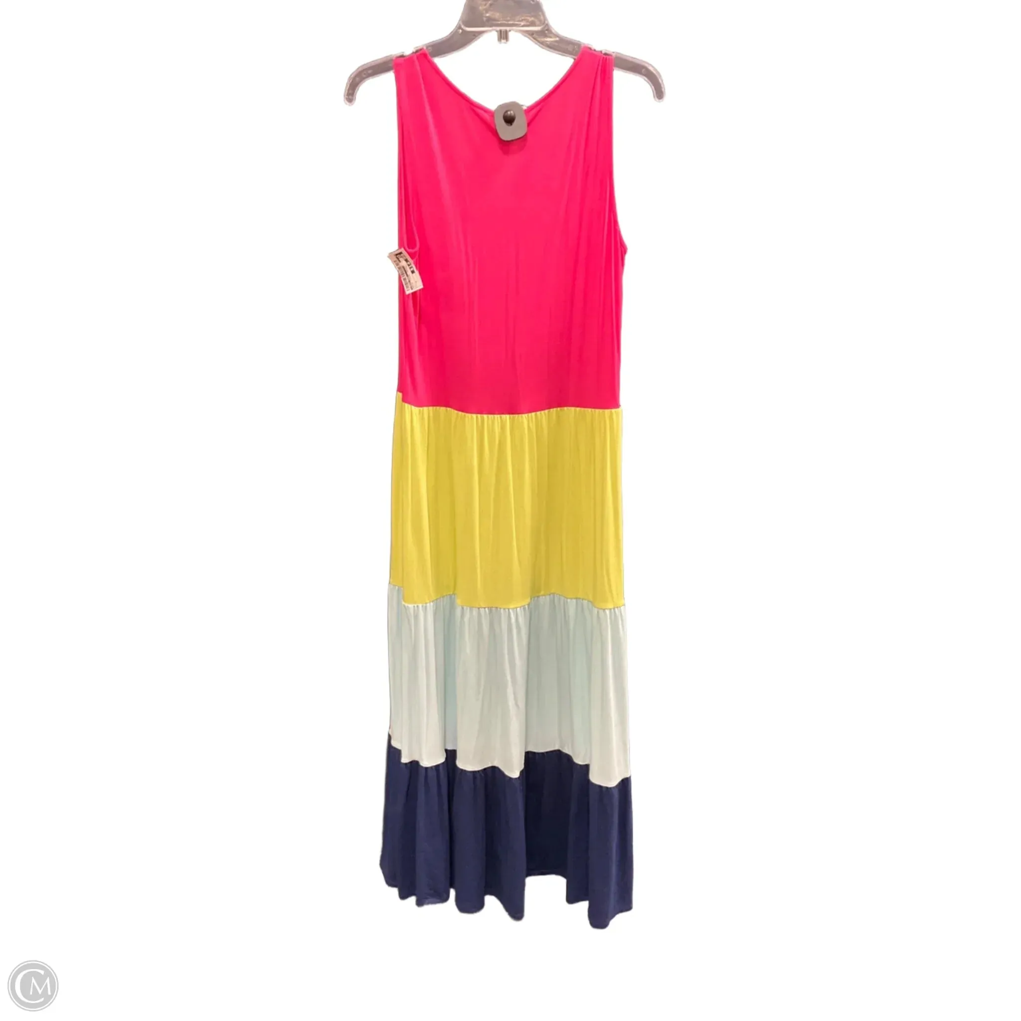 Dress Casual Maxi By Lands End In Multi-colored, Size: S