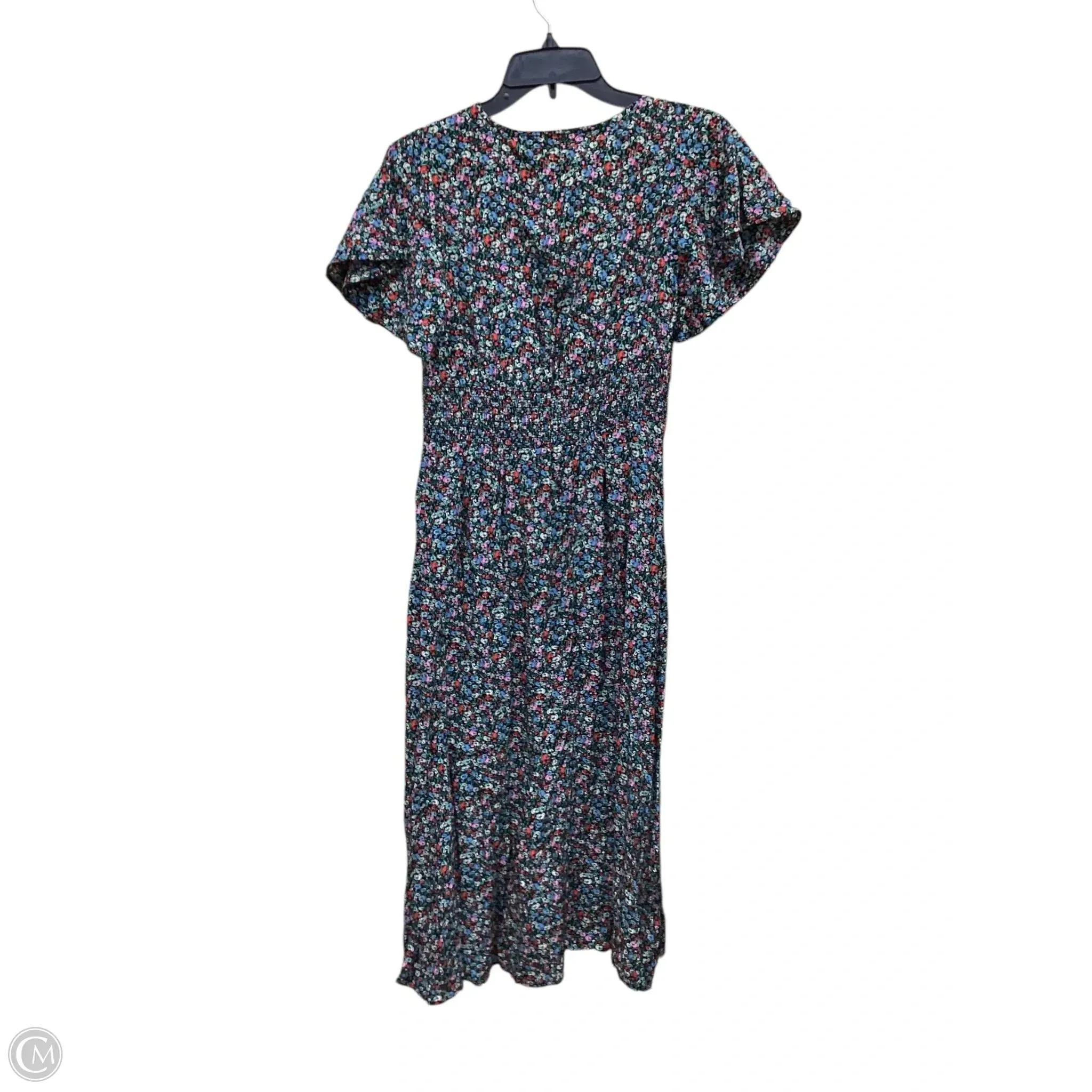Dress Casual Maxi By Loft In Floral Print, Size: Xs