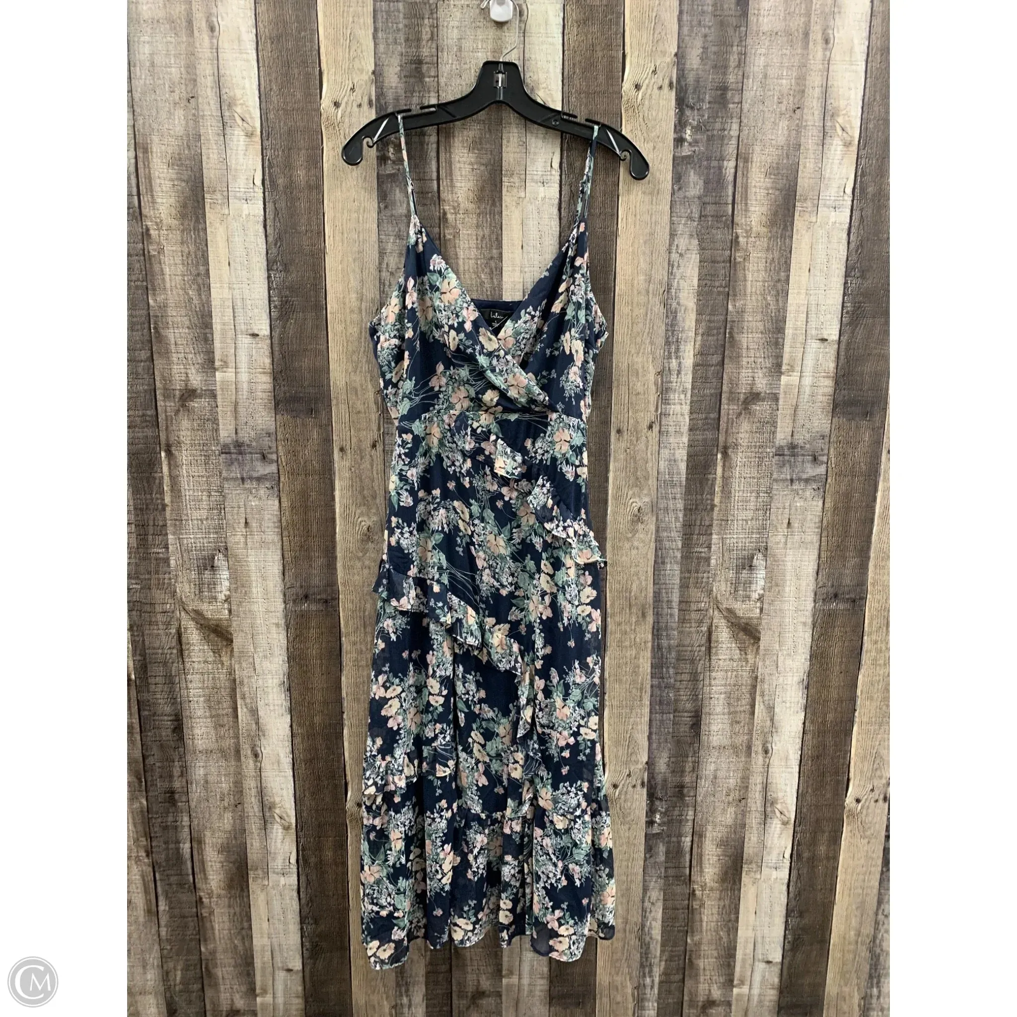 Dress Casual Maxi By Lulus In Blue, Size: L