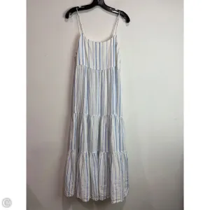 Dress Casual Maxi By Madewell In White, Size: L