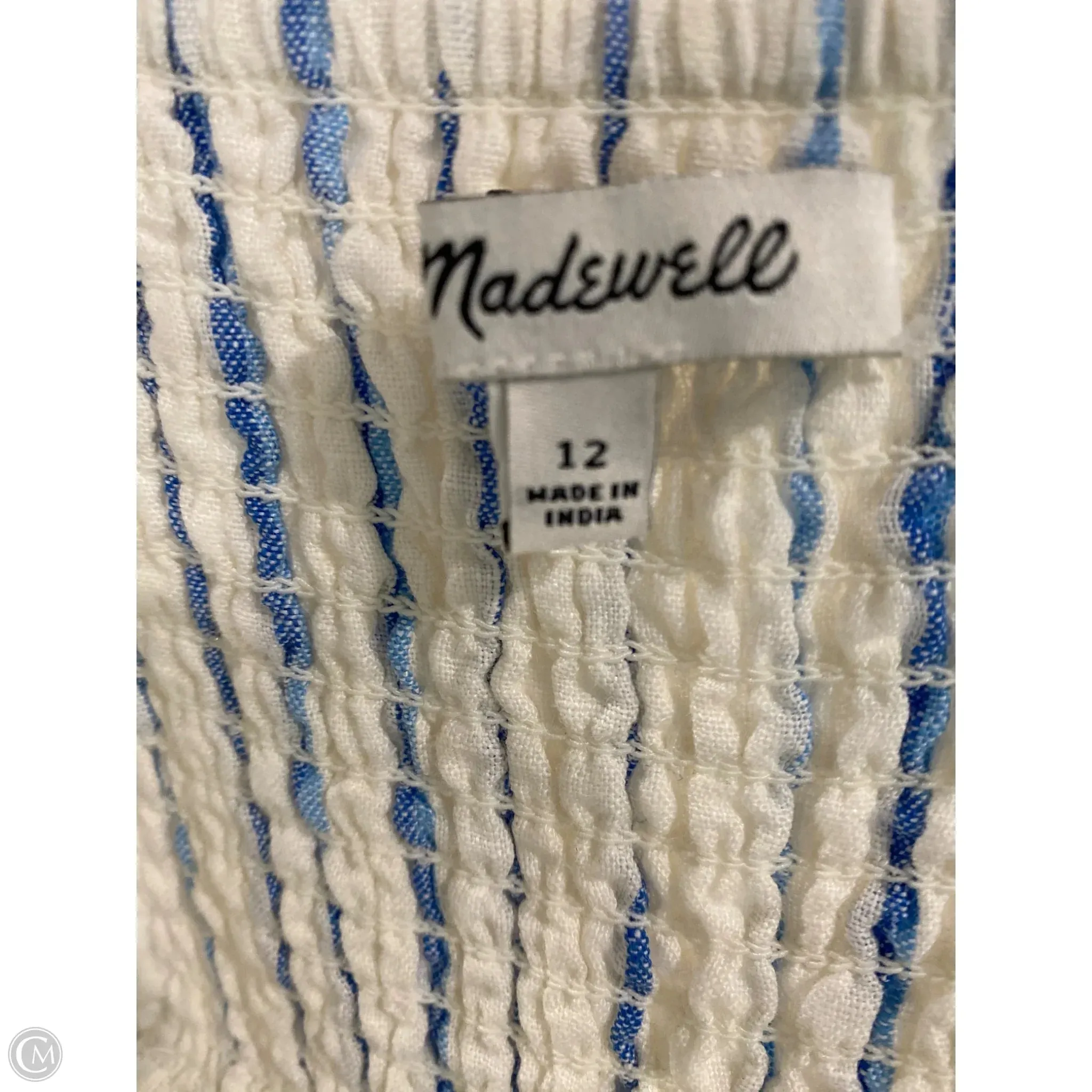 Dress Casual Maxi By Madewell In White, Size: L