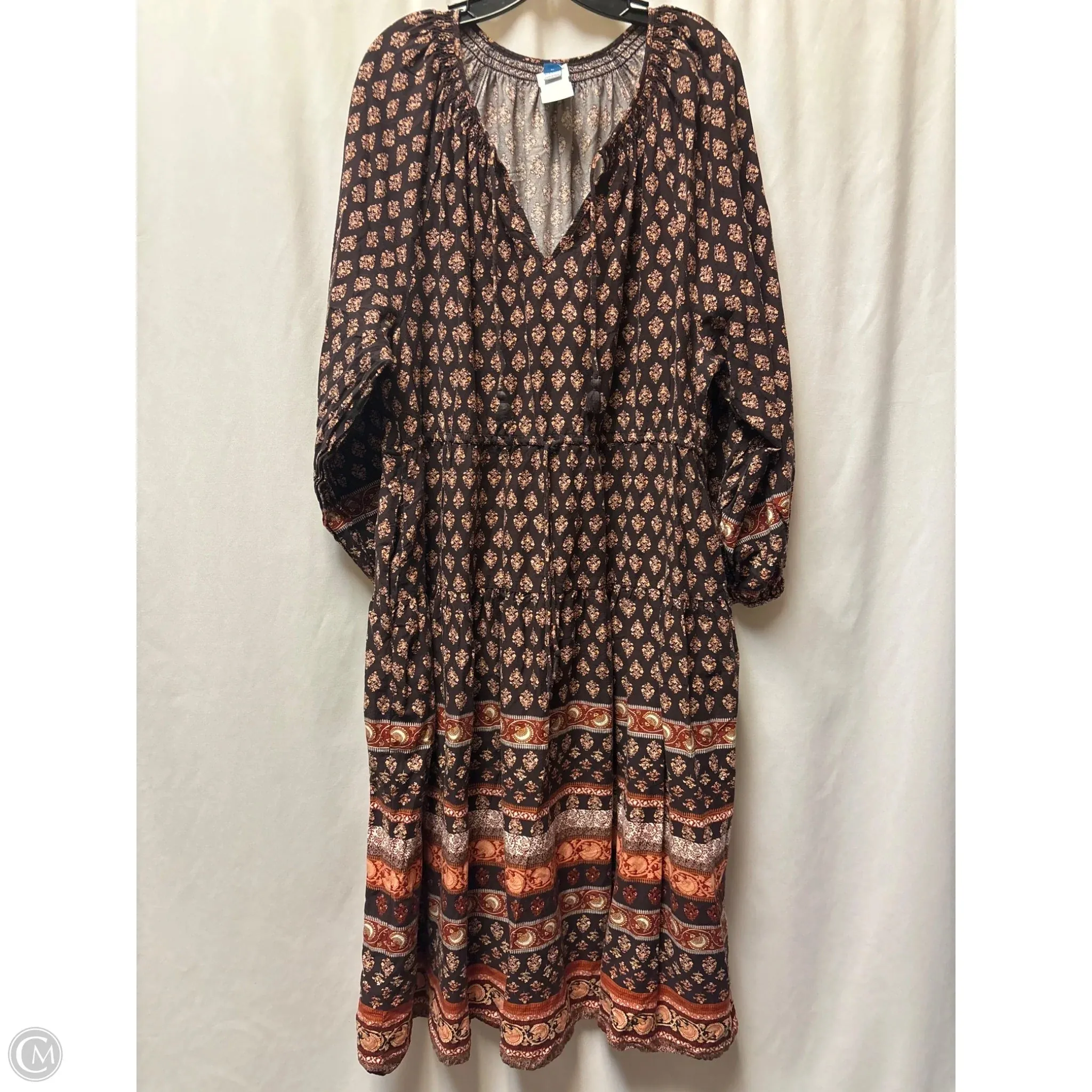 Dress Casual Maxi By Old Navy In Purple, Size: Xl