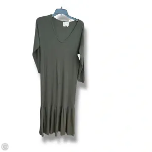 Dress Casual Maxi By Saturday/sunday In Green, Size: Xs
