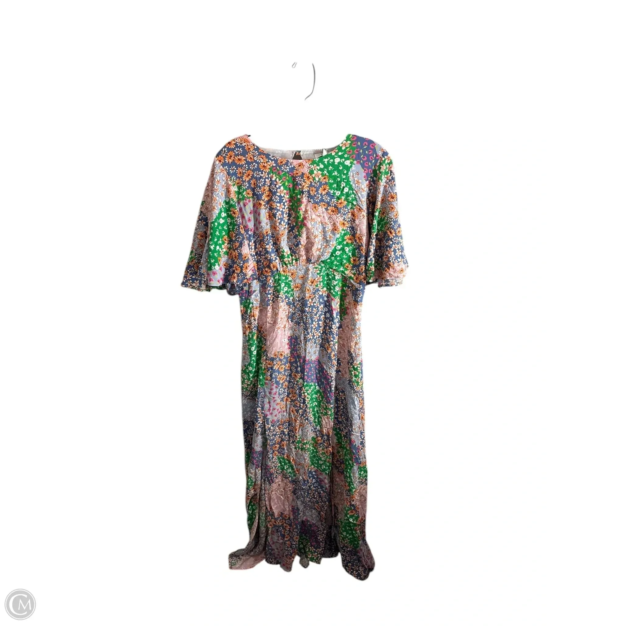 Dress Casual Maxi By Top Shop In Floral Print, Size: 8