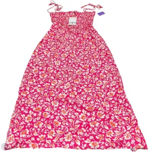 Dress Casual Maxi By Zara In Pink, Size: S