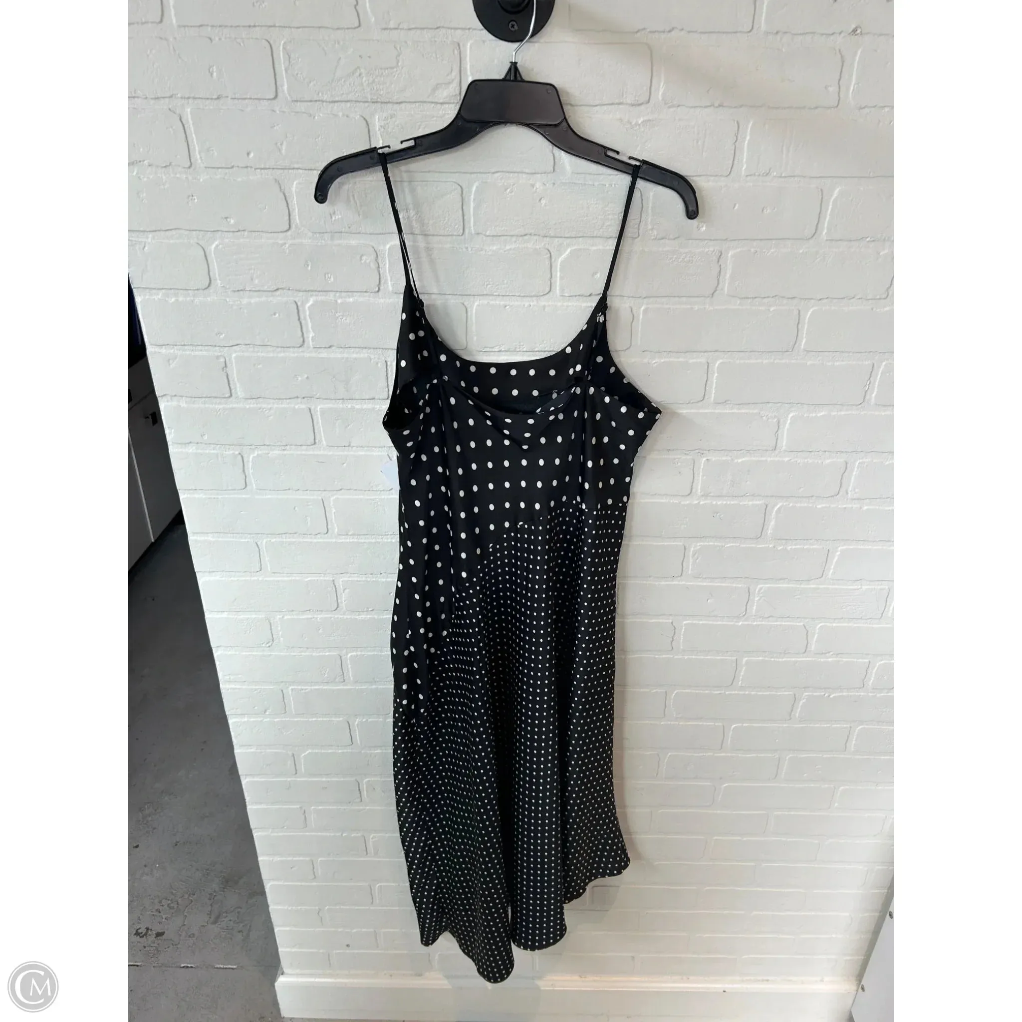 Dress Casual Midi By A New Day In Black & White, Size: L