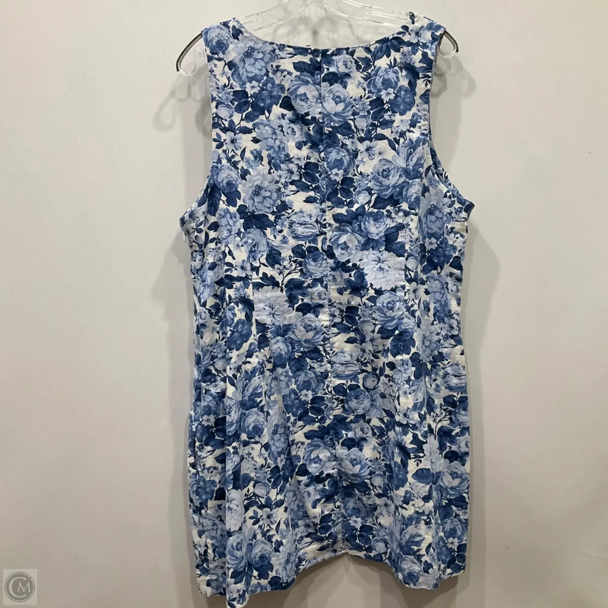 Dress Casual Midi By Abercrombie And Fitch In Blue, Size: Xl