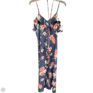 Dress Casual Midi By Altard State In Navy, Size: L