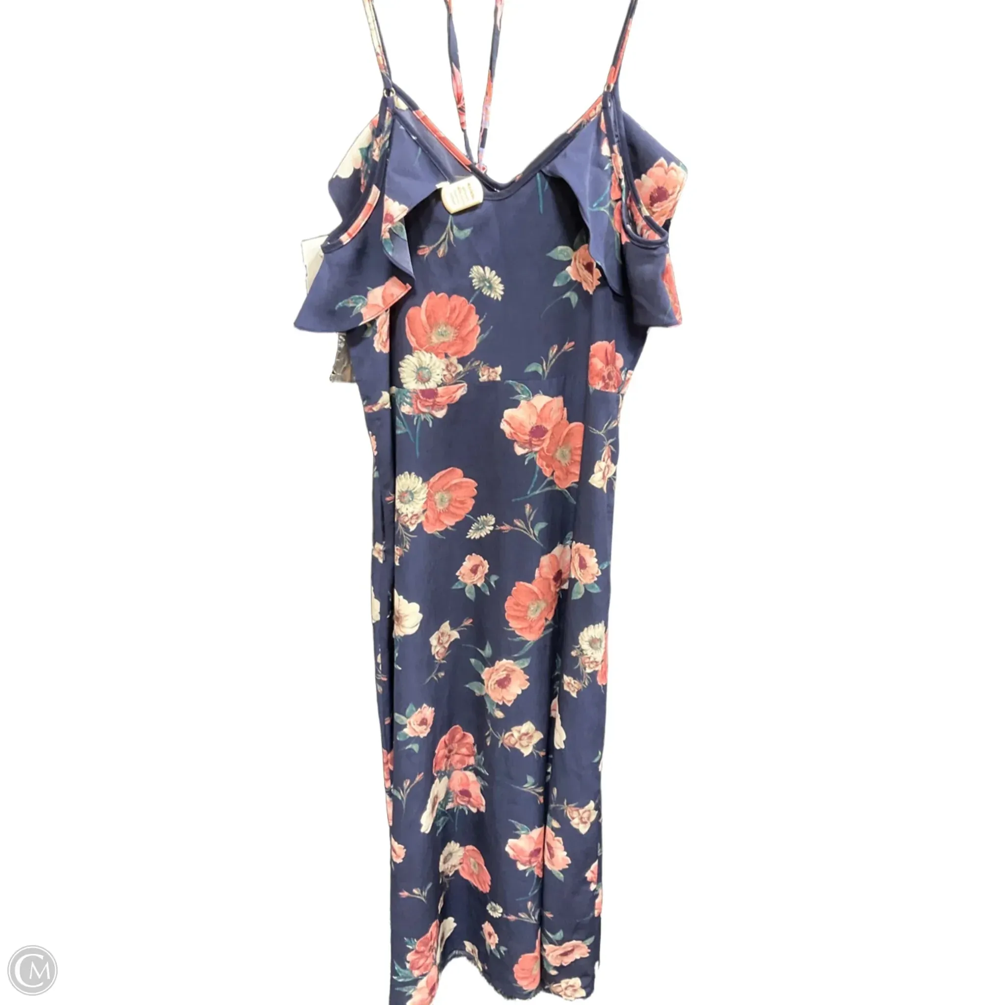 Dress Casual Midi By Altard State In Navy, Size: L