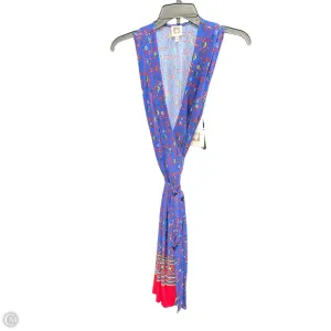 Dress Casual Midi By Anne Klein In Blue Red, Size: 10
