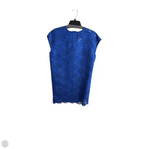 Dress Casual Midi By Banana Republic In Blue, Size: 0