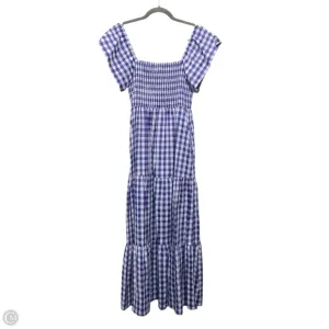 Dress Casual Midi By Buddy Love In Purple & White, Size: S
