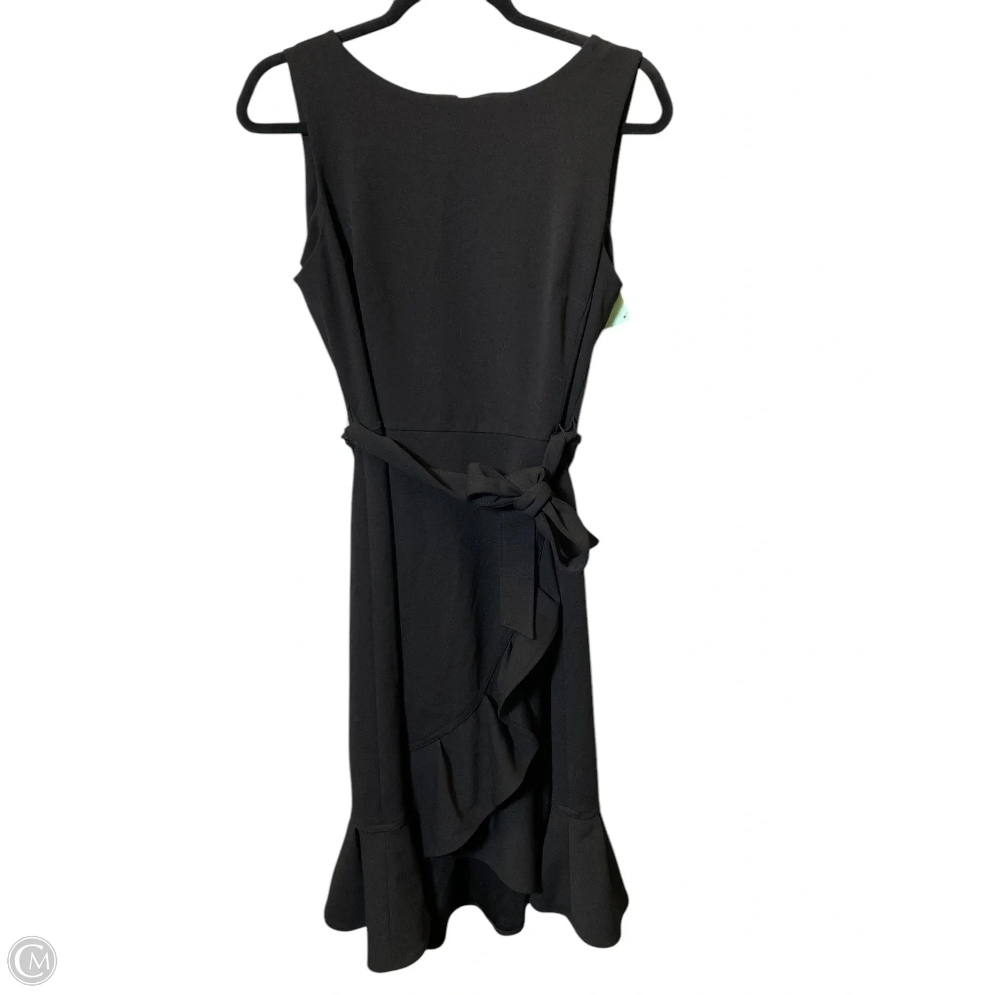 Dress Casual Midi By Calvin Klein In Black, Size: M