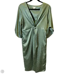 Dress Casual Midi By Cato In Green, Size: L
