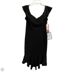 Dress Casual Midi By Clothes Mentor In Black, Size: L