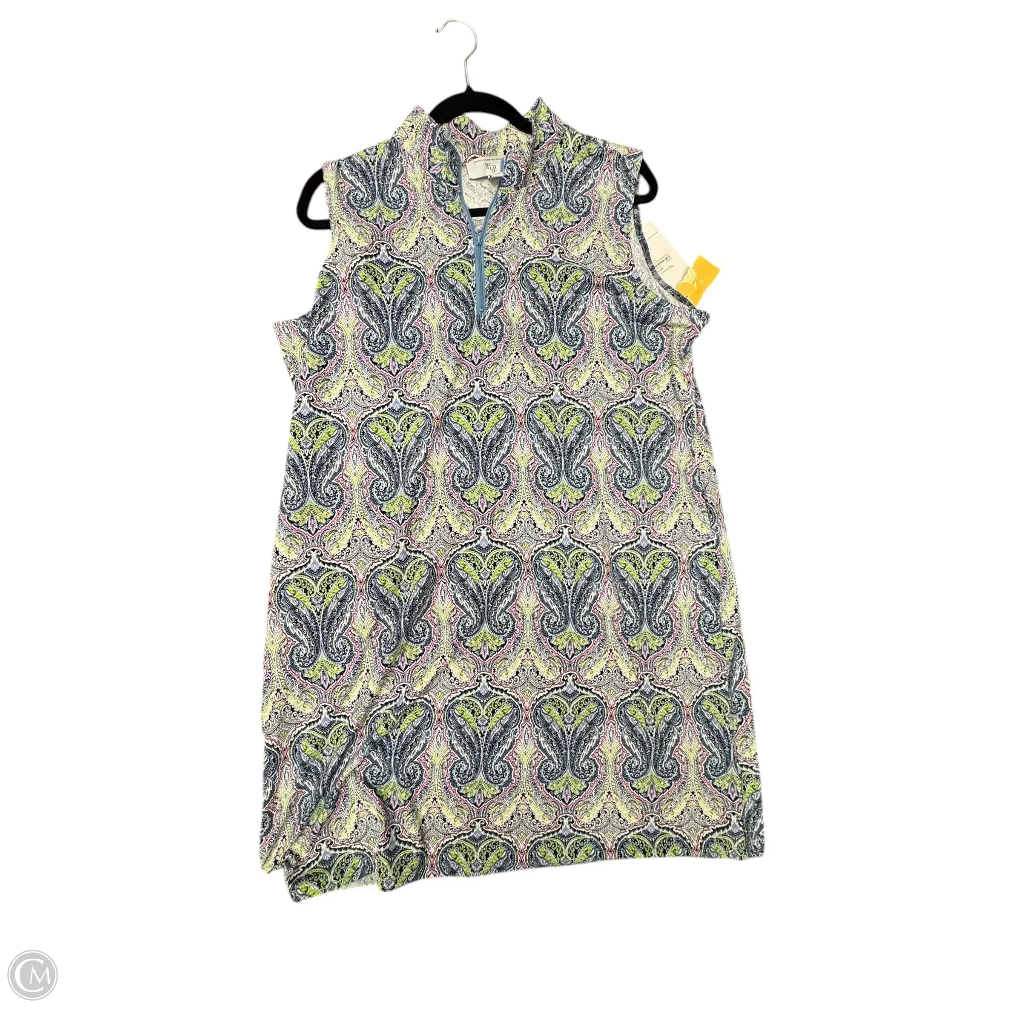 Dress Casual Midi By Clothes Mentor In Blue, Size: 16