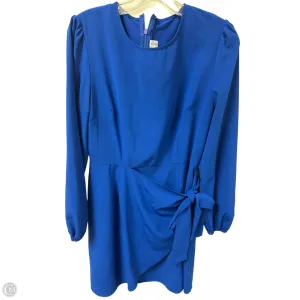 Dress Casual Midi By Clothes Mentor In Blue, Size: M