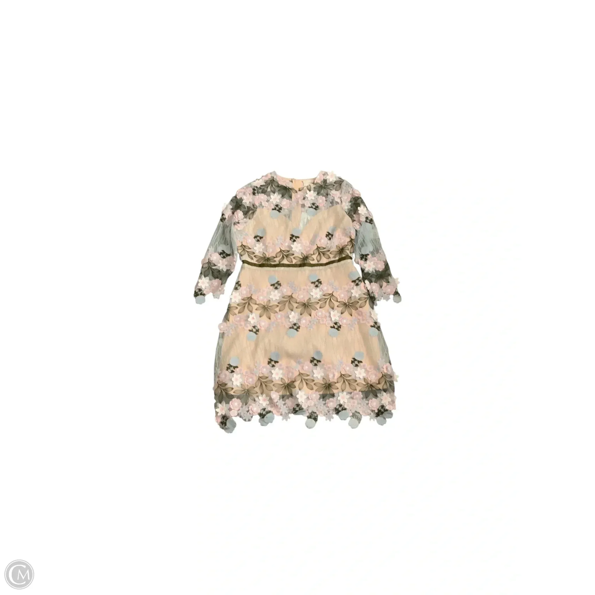 Dress Casual Midi By Clothes Mentor In Floral Print, Size: Xl