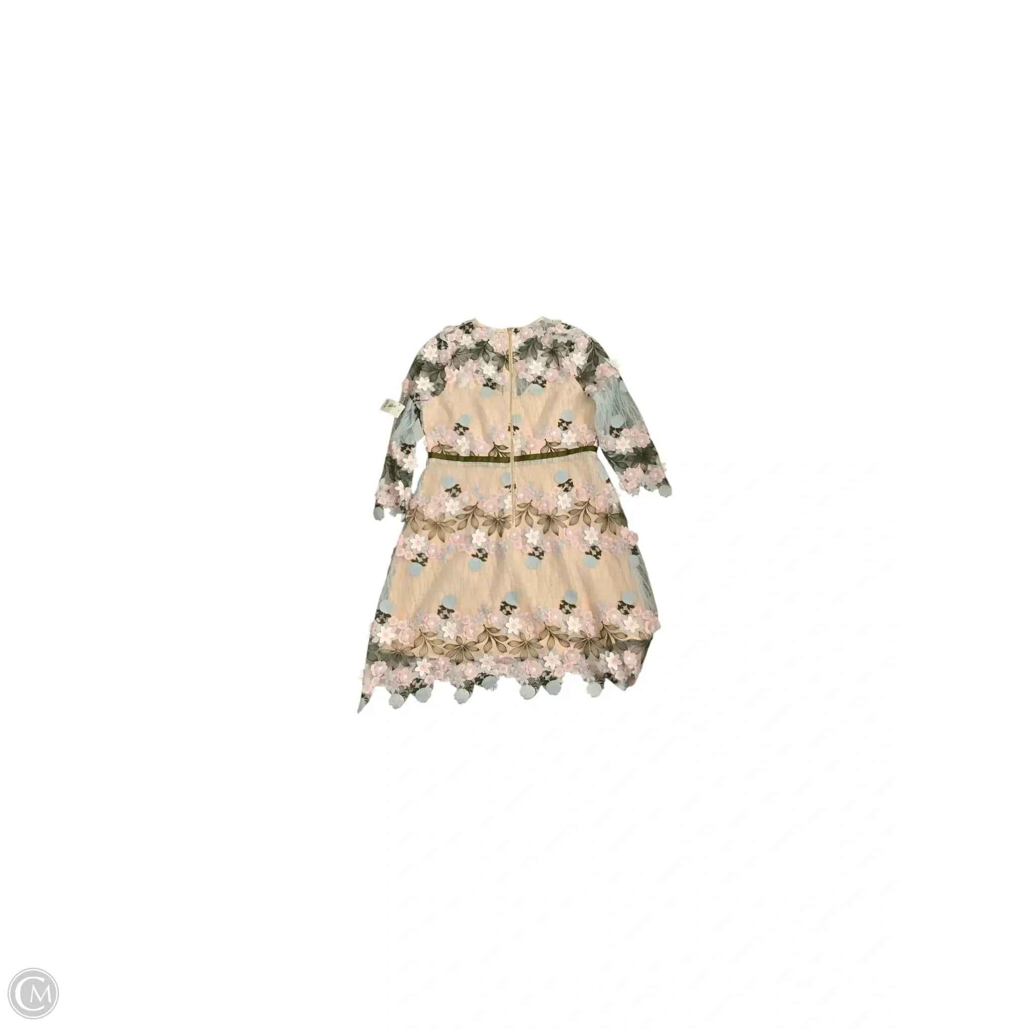 Dress Casual Midi By Clothes Mentor In Floral Print, Size: Xl